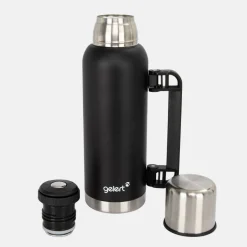 1L Stainless Steel Flask with Handle