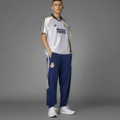 Mens adidas Real Madrid Retro Tracksuit Bottoms 99/00