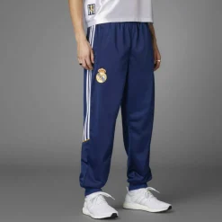 Mens adidas Real Madrid Retro Tracksuit Bottoms 99/00