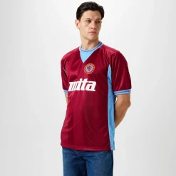 Men's Aston Villa Licensed Retro Football Shirt