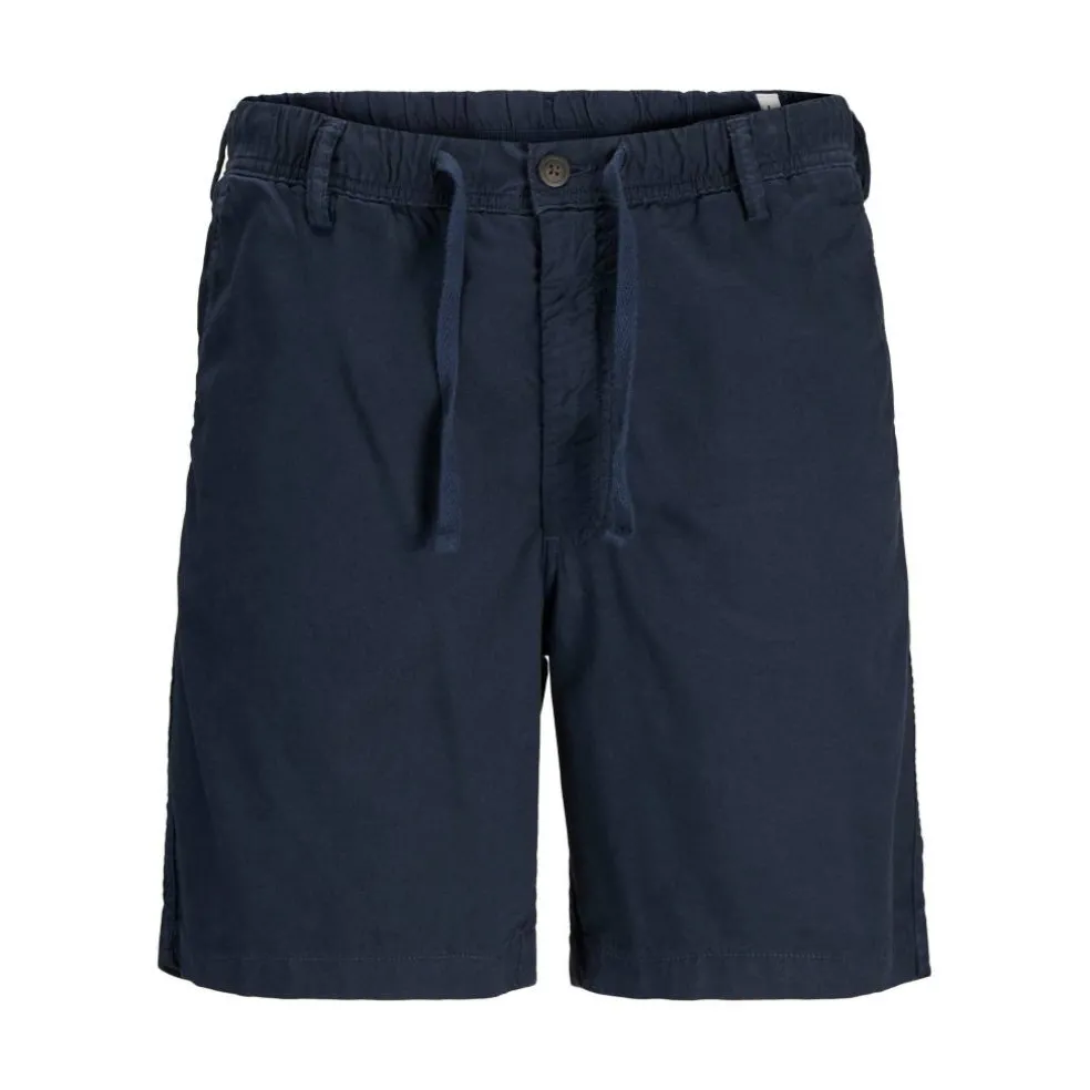 Men's Linen Plus Size Tracksuit Shorts