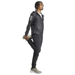 Men's Own The Run Wind Resistant Reflective Long Sleeve Performance Running Jacket