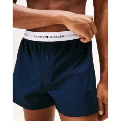 2 Pack Woven Boxer Shorts