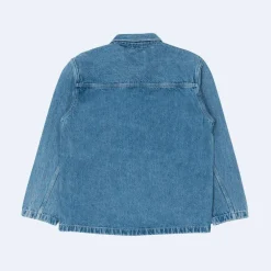 Unisex Adults Devon Worker Denim Long Sleeve Jacket