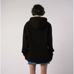 Unisex Classic Zip Thru High Neck Sweat Full Zip Knitted Top