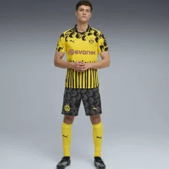 x KidsSuper Borussia Dortmund Authentic Home Shirt 2025 2026 Adults