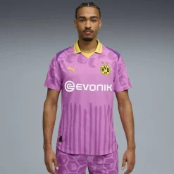x KidsSuper Borussia Dortmund Authentic Goalkeeper Shirt 2025 2026 Adults